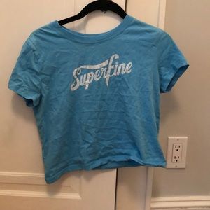 LA Hearts cropped tee